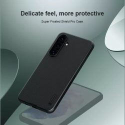 Θήκη Samsung Galaxy S24 FE Nillkin Super Frosted Shield Pro Σκληρή Ανθεκτική - Black (6902048281226)