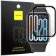 Hybrid Glass Xiaomi Smart Band 9 Pro Spacecase Smartwatch Αντιχαρακτικό Προστατευτικό Υβριδικό Οθόνης - Black (5905719117252)