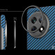 Θήκη OnePlus 13 Nekit Fiber Σκληρή με MagSafe Aramid Fiber 1mm 1500D Kevlar - Blue (8719246469794)