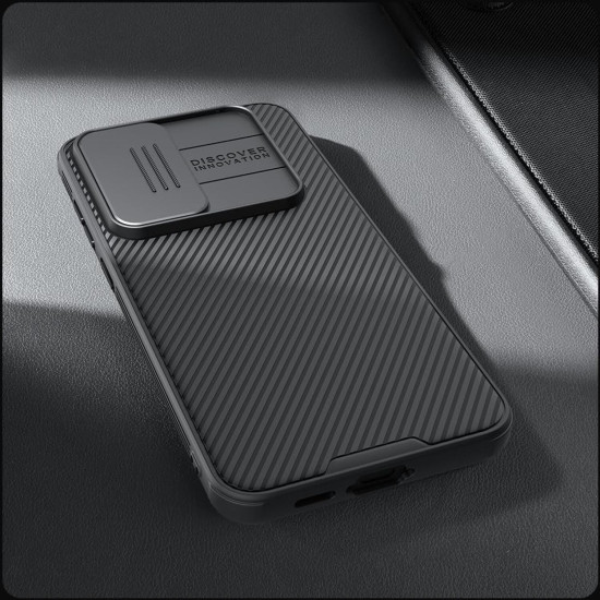 Θήκη Samsung Galaxy S24 FE Nillkin CamShield Pro Σκληρή με Κάλυμμα για την Κάμερα - Black (6902048281271)