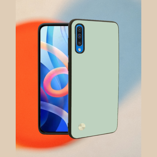 Θήκη Samsung Galaxy A50 / A30s Bodycell Vegan Cover Σκληρή - Light Green (5206015076756)