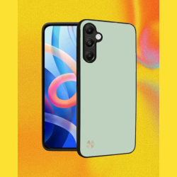 Θήκη Samsung Galaxy A05s Bodycell Vegan Cover Σκληρή - Light Green (5206015076350)