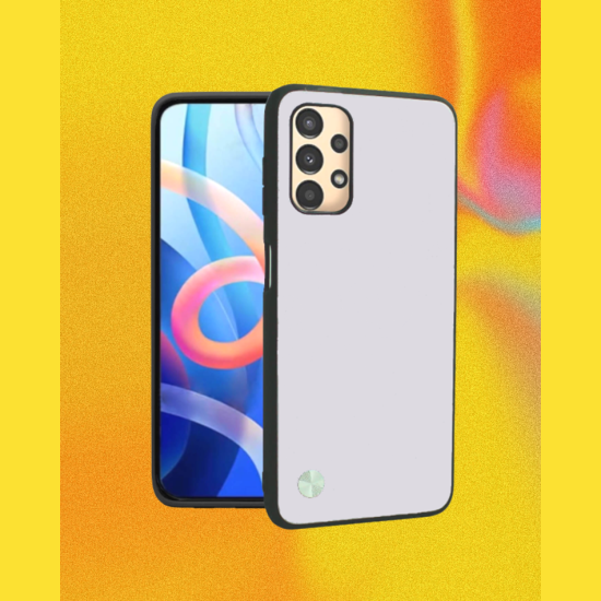 Θήκη Samsung Galaxy A13 4G Bodycell Vegan Cover Σκληρή - Light Blue (5206015076428)