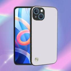 Θήκη iPhone 14 Plus Bodycell Vegan Cover Σκληρή - Light Blue (5206015075780)