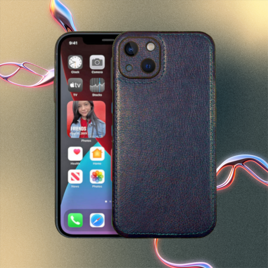Θήκη iPhone 14 Plus Bodycell Prestige Backcover με Πλαίσιο Κάμερας - Blue (5206015068287)