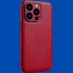 Θήκη iPhone 14 Pro Bodycell Prestige Backcover με Πλαίσιο Κάμερας - Red (5206015068348)