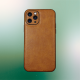 Θήκη iPhone 11 Pro Bodycell Prestige Backcover με Πλαίσιο Κάμερας - Brown (5206015067938)