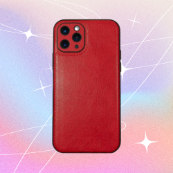 Θήκη iPhone 11 Pro Max Bodycell Prestige Backcover με Πλαίσιο Κάμερας - Red (5206015067983)