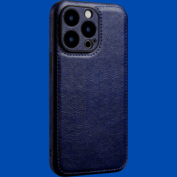 Θήκη iPhone 13 Pro Bodycell Prestige Backcover με Πλαίσιο Κάμερας - Blue (5206015068164)