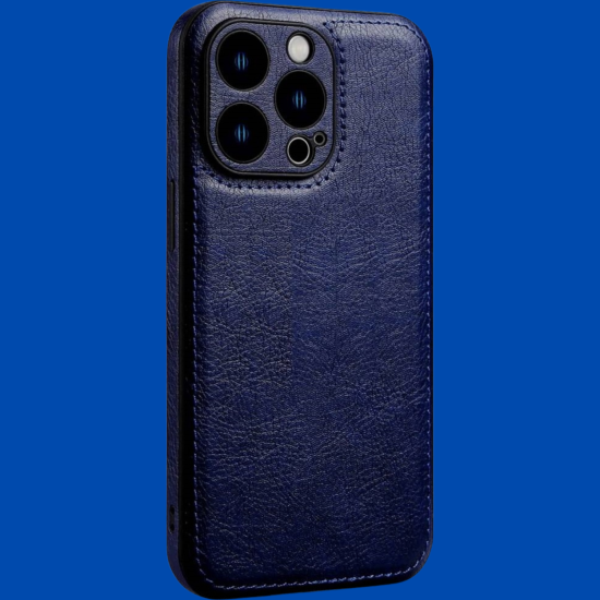 Θήκη iPhone 13 Pro Bodycell Prestige Backcover με Πλαίσιο Κάμερας - Blue (5206015068164)