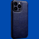 Θήκη iPhone 13 Pro Bodycell Prestige Backcover με Πλαίσιο Κάμερας - Blue (5206015068164)