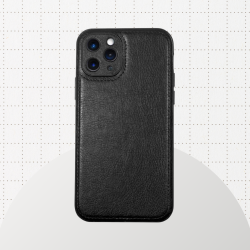 Θήκη iPhone 11 Pro Bodycell Prestige Backcover με Πλαίσιο Κάμερας - Black (5206015067914)