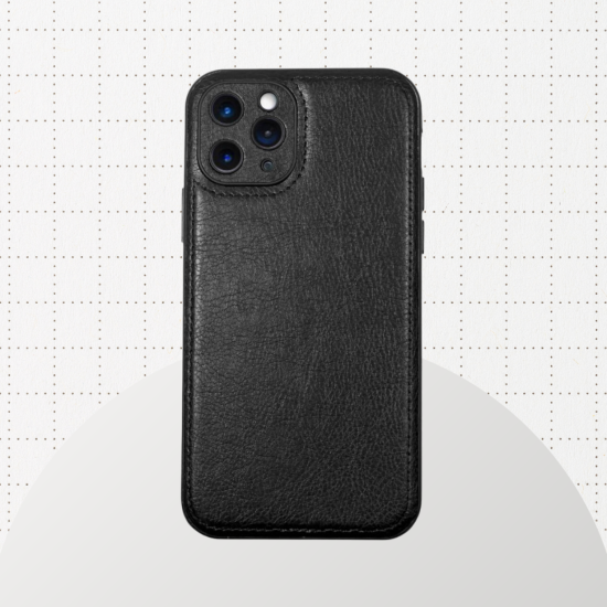 Θήκη iPhone 11 Pro Bodycell Prestige Backcover με Πλαίσιο Κάμερας - Black (5206015067914)
