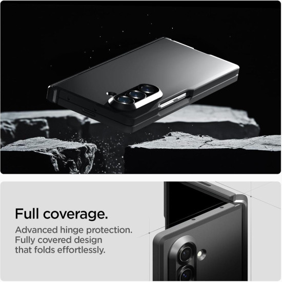 Θήκη Samsung Galaxy Z Fold7 Spigen Tough Armor Pro MagFit Ανθεκτική Σκληρή με Kickstand & MagSafe - Black (ACS09549)