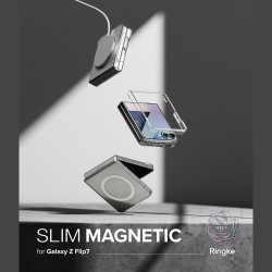 Θήκη Samsung Galaxy Z Flip7 Ringke Slim Magnetic Λεπτή Σκληρή με MagSafe - Clear (8800293855828)