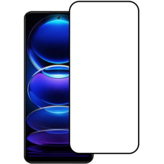 Tempered Glass Xiaomi Poco F7 T-Max Premium Full Glue Αντιχαρακτικό Γυαλί Προστασίας Οθόνης - Black (5206015083037)