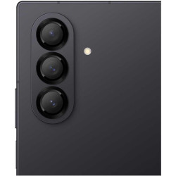 Tempered Glass Samsung Galaxy Z Fold7 Spacecase Camera Ring Αντιχαρακτικό Γυαλί Προστασίας για Φακό Κάμερας με Πλαίσιο Αλουμινίου - Black (5905719129477)