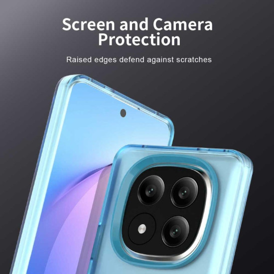 Θήκη Xiaomi Redmi Note 14 Pro Plus 5G Techsuit CandyCase Σκληρή Ημιδιάφανη με MagSafe - Blue (5949419311381)