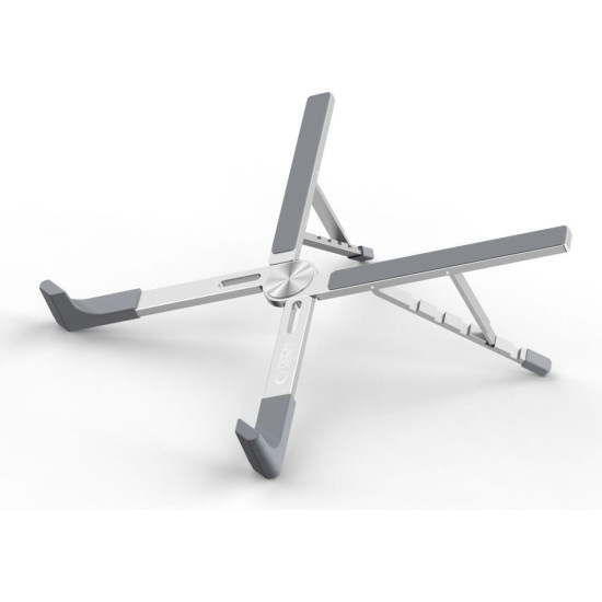 Βάση Στήριξης Tech-Protect ULS300 Universal Stand Ρυθμιζόμενη Βάση για Laptop έως 16" - Silver (5906302309894)