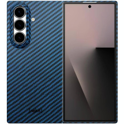 Θήκη Samsung Galaxy Z Fold7 Nekit Fiber Σκληρή με MagSafe Aramid Fiber 1mm 1500D Kevlar - Blue (8719246494574)