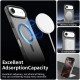 Θήκη iPhone Air Techsuit CandyCase Σκληρή Ημιδιάφανη με MagSafe - Black (5949419313262)