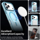 Θήκη iPhone 17 Pro Max Techsuit CandyCase Σκληρή Ημιδιάφανη με MagSafe - Blue (5949419313286)