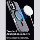 Θήκη iPhone 17 Techsuit CandyCase Σκληρή Ημιδιάφανη με MagSafe - Black (5949419313415)
