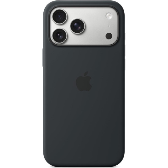 Θήκη iPhone 17 Pro Max Official Apple Silicone Case Σιλικόνης με MagSafe - Black (MGFR4ZM/A)
