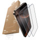 Tempered Glass iPhone 16 Pro Max Nekit Pure Premium Ανθεκτικό 9Η+ Full Face Αντιχαρακτικό Γυαλί Προστασίας Οθόνης με Απλικατέρ 2 Τεμάχια - Black (8719246480065)