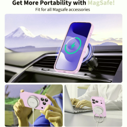 Θήκη iPhone 17 Pro Tech-Protect Silicone MagSafe Σιλικόνης με MagSafe - Mauve (5906302330195)