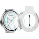 Tempered Glass Huawei Watch GT 5 41mm Tech-Protect Easy Set+ Αντιχαρακτικό Γυαλί Προστασίας Οθόνης 2 Τεμάχια - Clear (5906302318940)