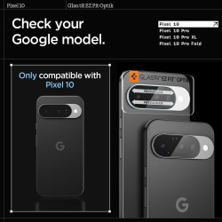 Tempered Glass Google Pixel 10 Spigen GLAS.tR EZ Fit OPTIK Αντιχαρακτικό Γυαλί Προστασίας για Φακό Κάμερας 2 Τεμάχια - Crystal Clear (AGL09661)