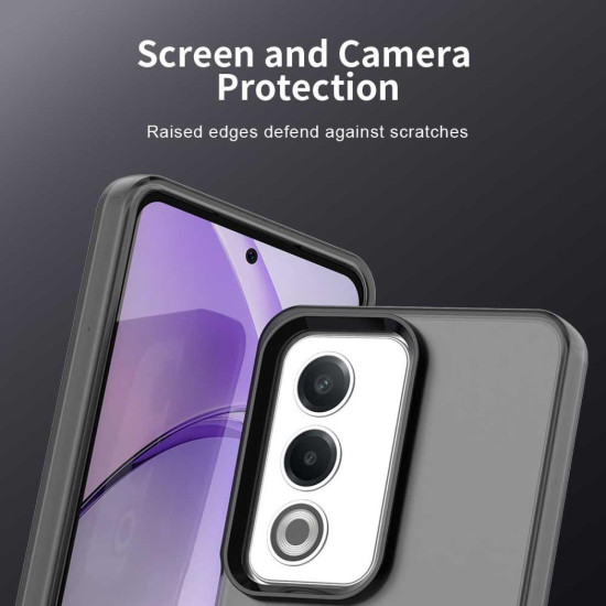 Θήκη Oppo A80 Techsuit CandyCase Σκληρή Ημιδιάφανη με MagSafe - Black (5949419310360)