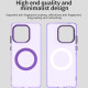 Θήκη Motorola Edge 60 / Edge 60 Fusion Techsuit CandyCase Σκληρή Ημιδιάφανη με MagSafe - Purple (5949419319158)