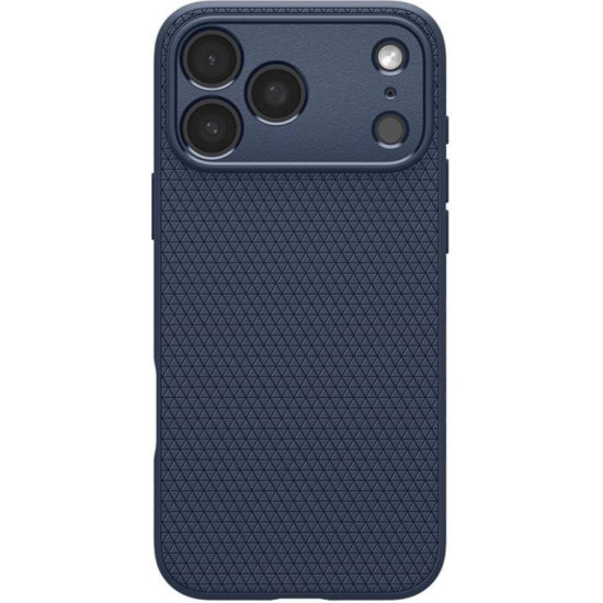 Θήκη iPhone 17 Pro Spigen Liquid Air Ανθεκτική Σιλικόνης - Navy Blue (ACS10332)