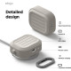 Θήκη AirPods Pro 3rd Gen Elago Armor Hang Case Σιλικόνης - Stone (EAPP3AM-HANG-ST)