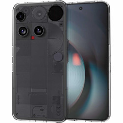 Θήκη Nothing Phone 3 Spacecase Clear Case Διάφανη Σιλικόνης 1mm - Transparent (5905719130725)