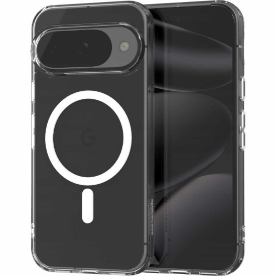 Θήκη Google Pixel 10 / 10 Pro Spacecase Clear MagSafe Σκληρή Διάφανη με MagSafe - Transparent (5905719131036)