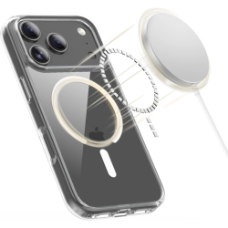 Θήκη iPhone 17 Pro Max Tech-Protect FlexAir Hybrid Σκληρή Διάφανη με MagSafe - Clear (5906302319480)