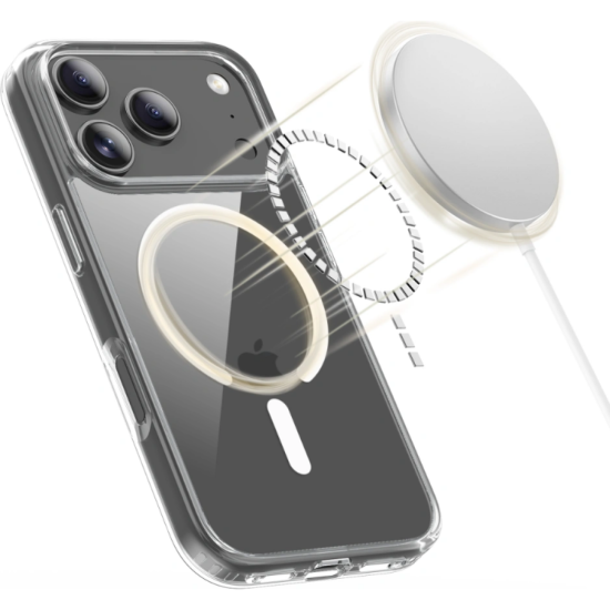 Θήκη iPhone 17 Pro Max Tech-Protect FlexAir Hybrid Σκληρή Διάφανη με MagSafe - Clear (5906302319480)
