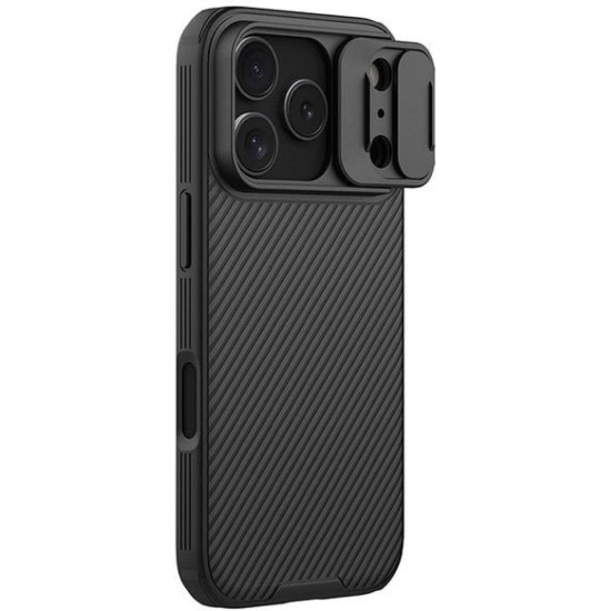 Θήκη iPhone 17 Pro Nillkin CamShield Pro Magnetic Σκληρή με MagSafe & Κάλυμμα για την Κάμερα - Black (6902048303904)