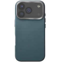 Θήκη iPhone 17 Pro Uniq Lyden Ανθεκτική με MagSafe από Premium Vegan Δέρμα & Μεταλλικό Πλαίσιο Κάμερας - Ash Blue (UNIQ-IP6.3P(2025)-LYDMABLU)