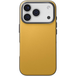 Θήκη iPhone 17 Pro Uniq Lyden Duo Series MagClick Ανθεκτική με MagSafe από Premium Vegan Δέρμα & Μεταλλικό Πλαίσιο Κάμερας - Canary Yellow / Flint Grey (UNIQ-IP6.3P(2025)-LDSCYELFGRY)