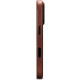 Θήκη iPhone 17 Pro Max iCarer Leather Back Case With Camera Button Δερμάτινη με MagSafe & Μεταλλικό Πλαίσιο Κάμερας - Retro Brown (KJIP17250706-BN)
