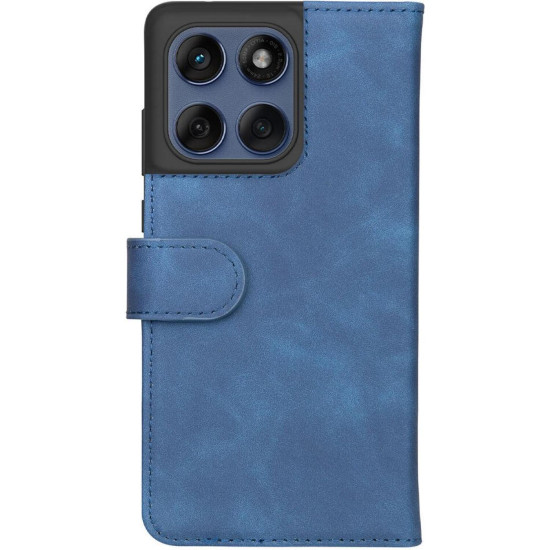 Θήκη Motorola Edge 60 Fusion Rosso Element PU Πορτοφόλι - Blue (8719246480997)