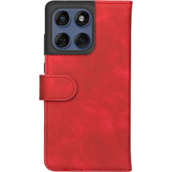 Θήκη Motorola Edge 60 Fusion Rosso Element PU Πορτοφόλι - Red (8719246481000)