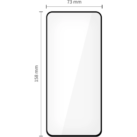Tempered Glass Samsung Galaxy S25 FE Tech-Protect Glass Fit+ Full Face Αντιχαρακτικό Γυαλί Προστασίας Οθόνης 2 Τεμάχια - Black (5906302332755)