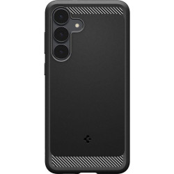 Θήκη Samsung Galaxy S25 FE Spigen Rugged Armor Ανθεκτική Σιλικόνης - Matte Black (ACS10025)