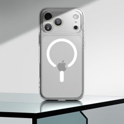 Θήκη iPhone 17 Pro Max Spigen Ultra Hybrid MagFit Ανθεκτική Σκληρή με MagSafe - Clear / White (ACS10282)