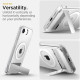 Θήκη iPhone 17e / 16e Spigen Ultra Hybrid S MagFit Σκληρή με MagSafe - Clear / White (ACS09148)